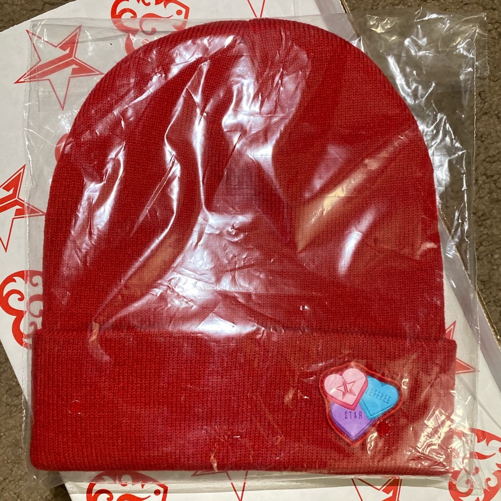 Jeffree Star Red Beanie